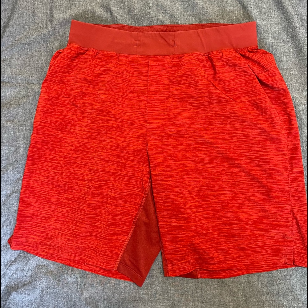 Red Lululemon Men’s Shorts | No Liner | Large